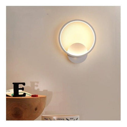 Aplique Lámpara Muro Aro Elegante 12w 3000k - Mi tienda 