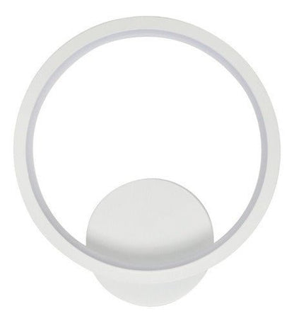 Aplique Lámpara Muro Aro Elegante 12w 3000k - Mi tienda 