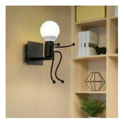 Aplique Lampara Muro Led Aluminio Diseño Moderno E27 - Mi tienda 