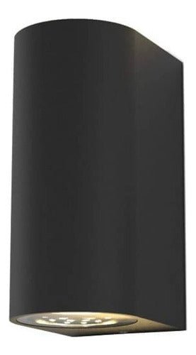 Aplique Lampara Muro Led Doble 2*5w Luz Cálida Exterior