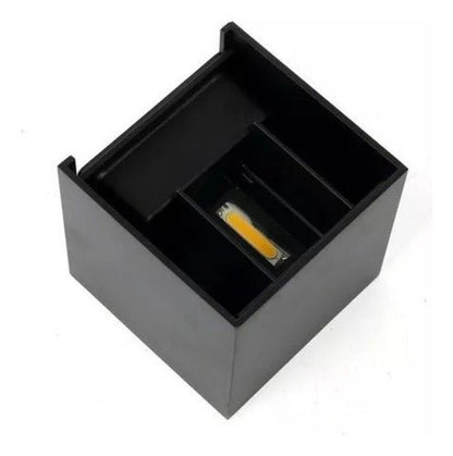 Aplique Led Cuadrado Doble Dirigible Luz Cálida 5w - Mi tienda 