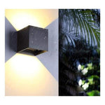 Aplique Led Cuadrado Doble Dirigible Luz Cálida 5w - Mi tienda