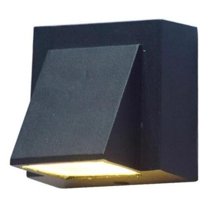 Aplique Led Simple Ip54 3000k Kapelle Konnergie Deus - Mi tienda