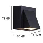 Aplique Led Simple Ip54 3000k Kapelle Konnergie Deus - Mi tienda