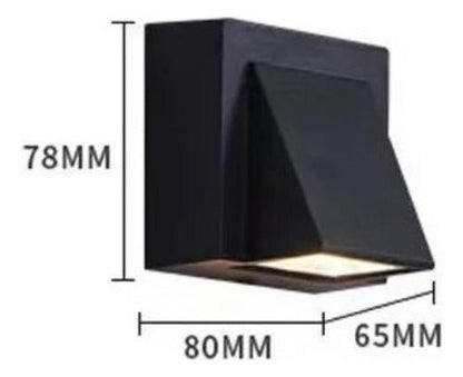 Aplique Led Simple Ip54 3000k Kapelle Konnergie Deus - Mi tienda 