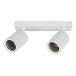 Aplique Porta 2 Gu10 Dicroica Doble Dirigible Sin Ampolletas - Mi tienda