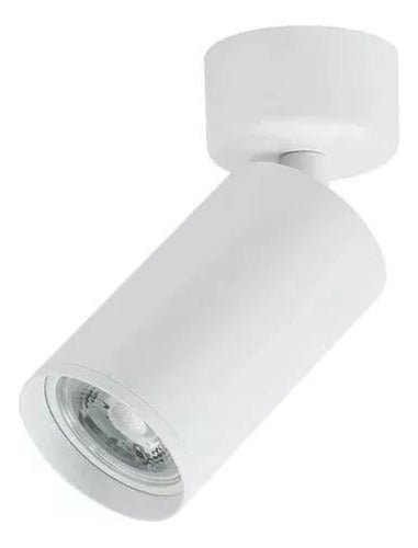 Aplique Porta Gu10 Dicroica Dirigible Sin Ampolleta - Mi tienda 