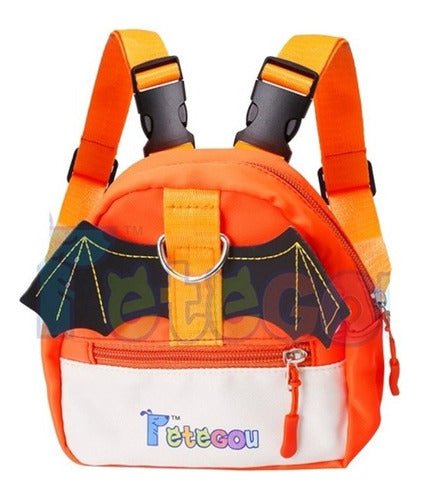 Arnés Con Mochila En Forma De Murciélago