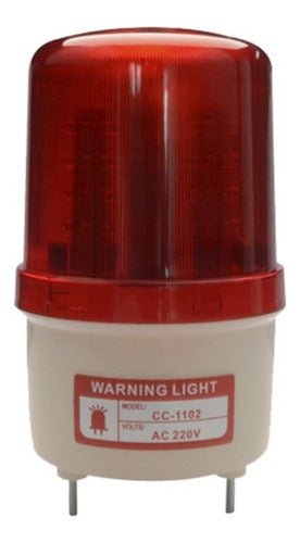 Baliza Destellante Led 220v Apernada Aviso Entrada Salida - Mi tienda 