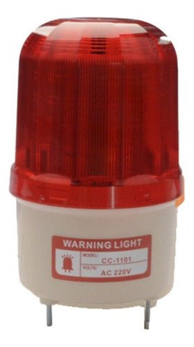 Baliza Giratoria Led 220v Apernada Aviso Entrada Salida - Mi tienda 