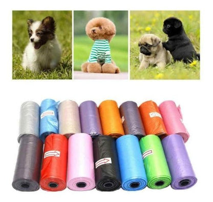Bolsa Ecologica Desecho De Mascotas 6 Rollos De 15 Bolsas Cu - Mi tienda 
