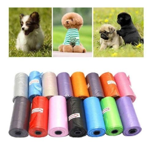 Bolsa Ecologica Desecho De Mascotas 6 Rollos De 15 Bolsas Cu