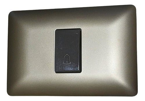 Boton Pulsador De Timbre Blanco Hogar Oficina Sec