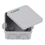 Caja Electrica Estanca Ip55 Ik07 Pvc Con Cono 85x85x50 Sec - Mi tienda