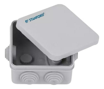 Caja Electrica Estanca Ip55 Ik07 Pvc Con Cono 85x85x50 Sec - Mi tienda 