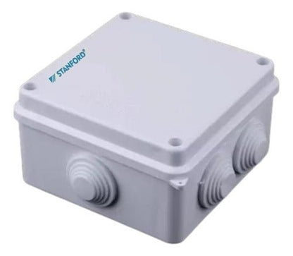 Caja Estanca Ip55 Ik07 Pvc Con 2 Conos 100x100x70 Sec - Mi tienda 