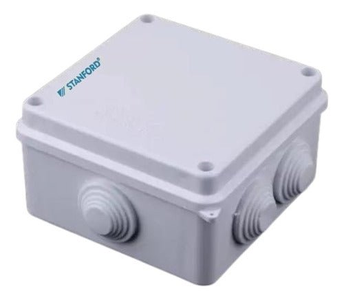 Caja Estanca Ip55 Ik07 Pvc Con 2 Conos 100x100x70 Sec - Mi tienda 