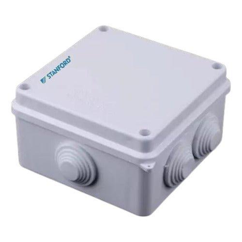 Caja Estanca Ip55 Ik07 Pvc Con 2 Conos 100x100x70 Sec - Mi tienda