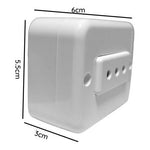Casquete Sobrepuesto Enchufe Hembra Simple 10a - Mi tienda