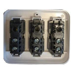 Casquete Sobrepuesto Interruptor Triple 9/15 16a 250v - Mi tienda