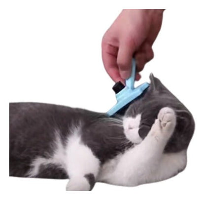 Cepillo De Facil Limpieza Con Boton Extractor Para Mascota - Mi tienda 