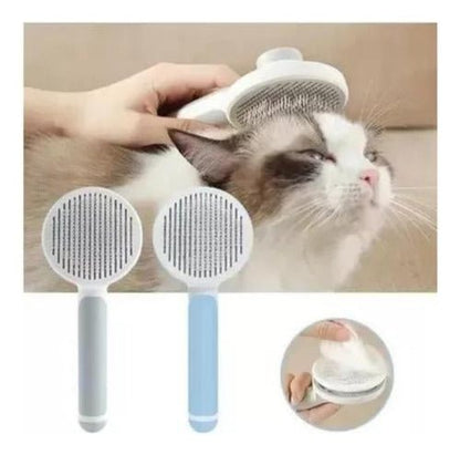 Cepillo De Facil Limpieza Con Boton Extractor Para Mascota - Mi tienda 