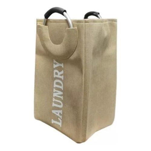 Cesta De Ropa Sucia Plegable Grande Mango De Metal Laundry - Mi tienda