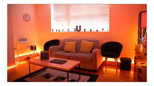 Cinta Led Blanca Impermeable 15 Metros Con Conector Al 220v
