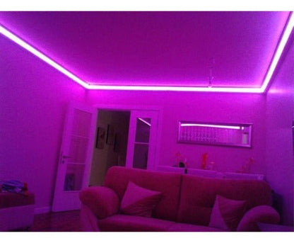 Cinta Led Blanca Impermeable 15 Metros Con Conector Al 220v - Mi tienda 