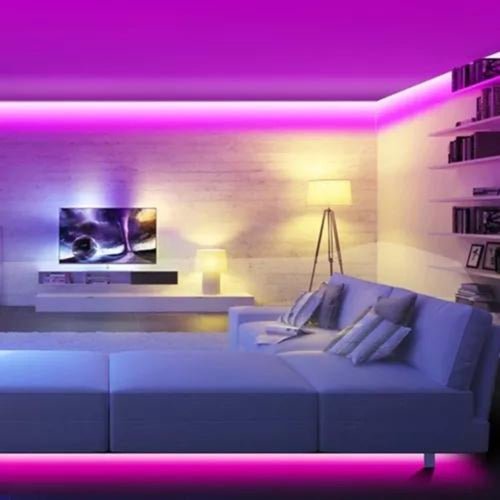 Cinta Led Blanca Impermeable 15 Metros Con Conector Al 220v