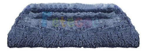 cómoda cama de felpa cálida y acolchada para mascota