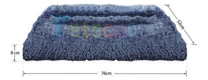 cómoda cama de felpa cálida y acolchada para mascota - Mi tienda 