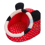 cómoda y confortable cama cerrada cálida para mascota pequeña - Mi tienda