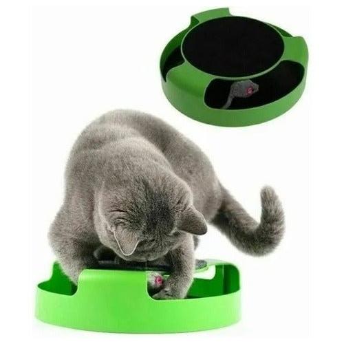Divertido Juguete Para Gatos Atrapa Al Ratón Con Rascador - Mi tienda