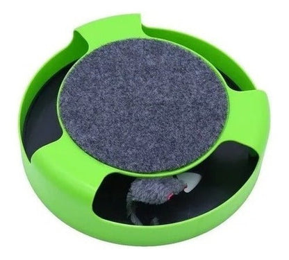 Divertido Juguete Para Gatos Atrapa Al Ratón Con Rascador - Mi tienda 