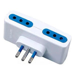 Enchufe Cuádruple Cuatro Entradas 1500w 10a 220v Certificado - Mi tienda