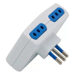 Enchufe Cuádruple Cuatro Entradas 1500w 10a 220v Certificado - Mi tienda