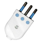 Enchufe Macho Volante 2p + T 10a 1500w 250v Certificado - Mi tienda