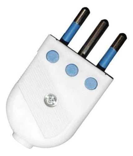 Enchufe Macho Volante 2p + T 10a 1500w 250v Certificado - Mi tienda 