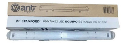 Equipo Estanco Hermético Lampara Led Ip54 1x9 60cm - Mi tienda 