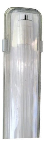 Equipo Estanco Hermético Lampara Led Ip54 1x9 60cm - Mi tienda 