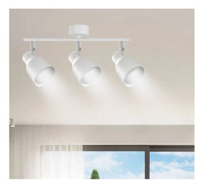 Foco Decorativo Porta Gu10 Triple Híades Konnergie Deus - Mi tienda 
