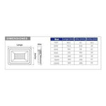Foco Led Proyector De Area Exterior Ip65 200w Certificado - Mi tienda