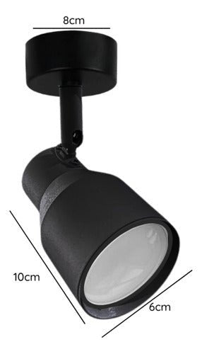 Foco Porta Gu10 Híades Decorativo Konnergie Deus - Mi tienda 