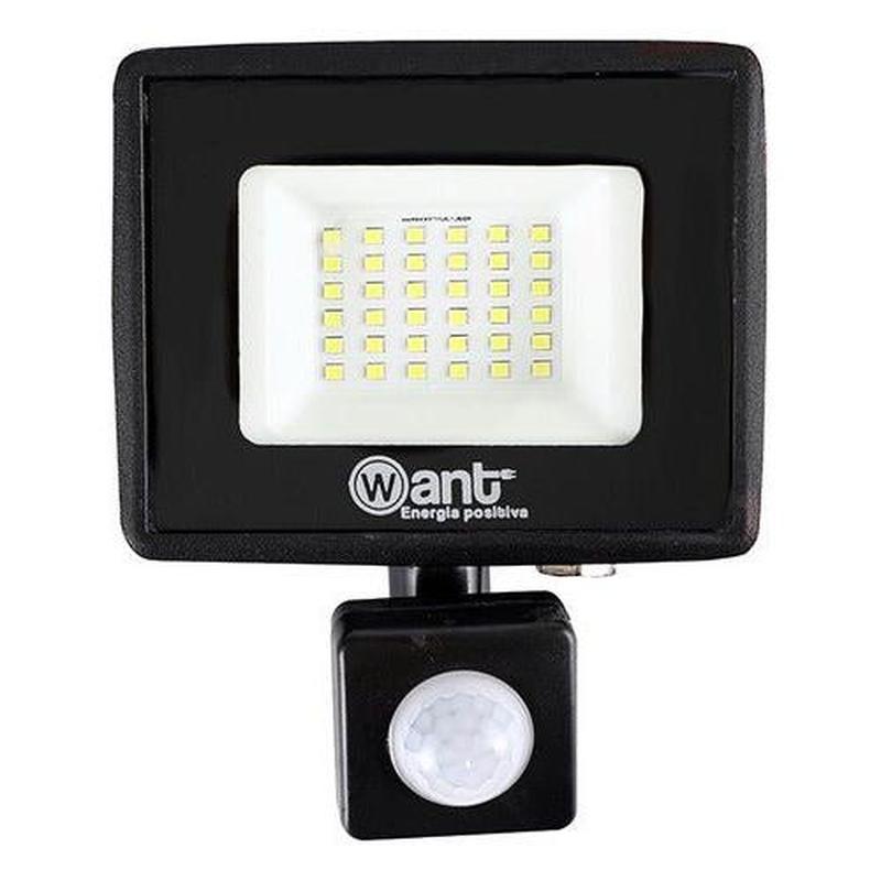 Foco Proyector De Area Led Con Sensor 30w Sec Exterior - Mi tienda