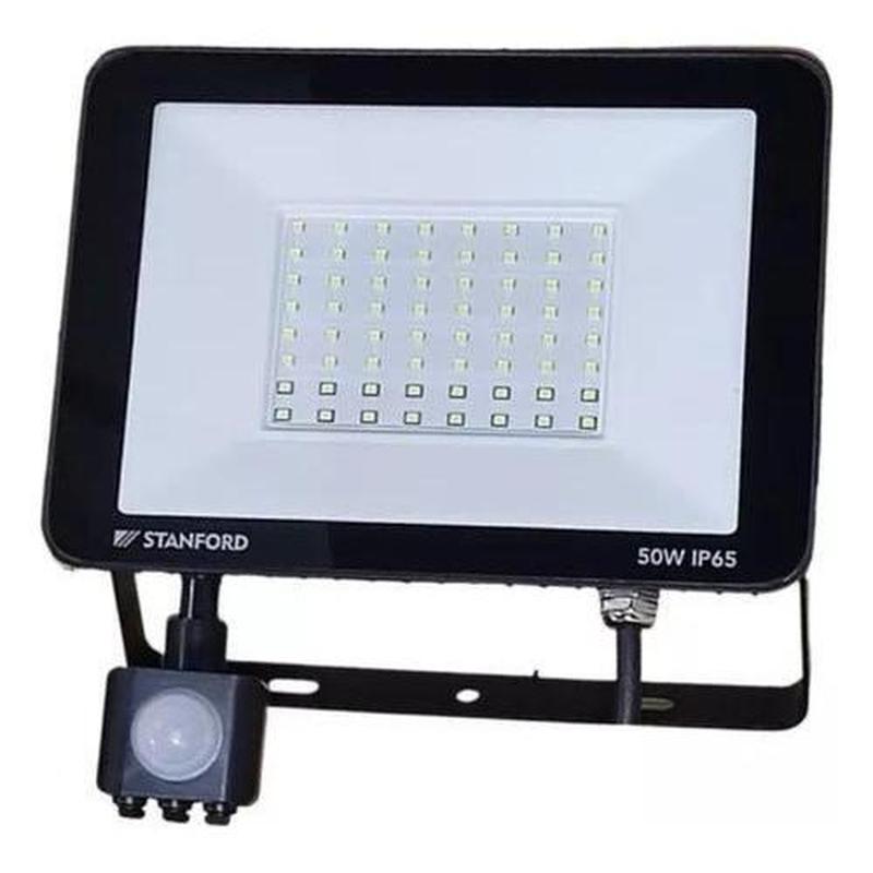 Foco Proyector De Area Led Con Sensor 50w Sec Exterior - Mi tienda