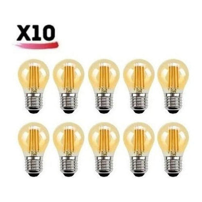 Guirnalda Exterior Ip65 10 Metros Con 10 Ampolleta Led 4w - Mi tienda