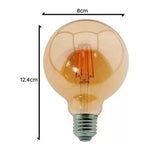 Guirnalda Exterior Ip65 10 Metros Con 10 Ampolleta Led G80 - Mi tienda