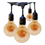 Guirnalda Exterior Ip65 10 Metros Con 10 Ampolleta Led G80 - Mi tienda