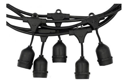 Guirnalda Exterior Ip65 10 Metros Con 10 Ampolleta Led G80 - Mi tienda 